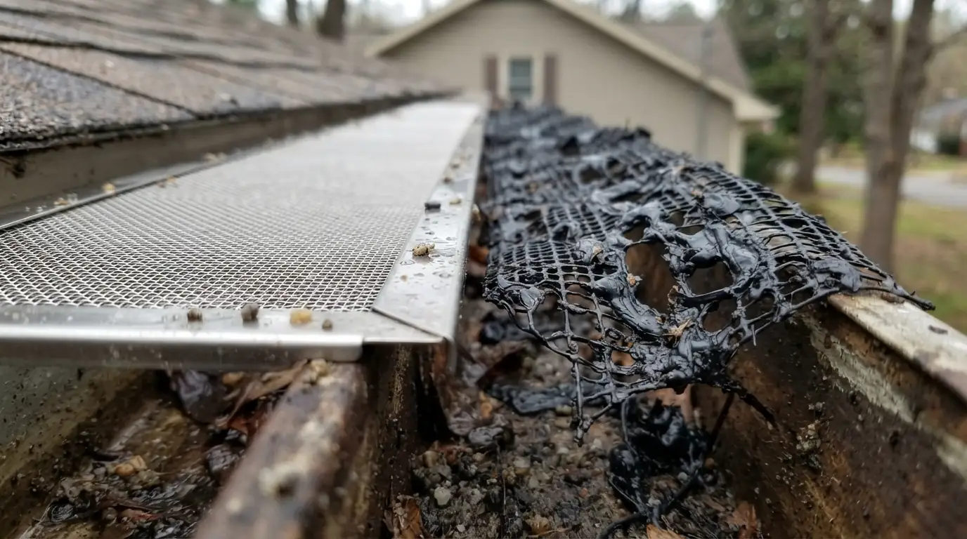 Metal mesh guard compared with a plastic screen