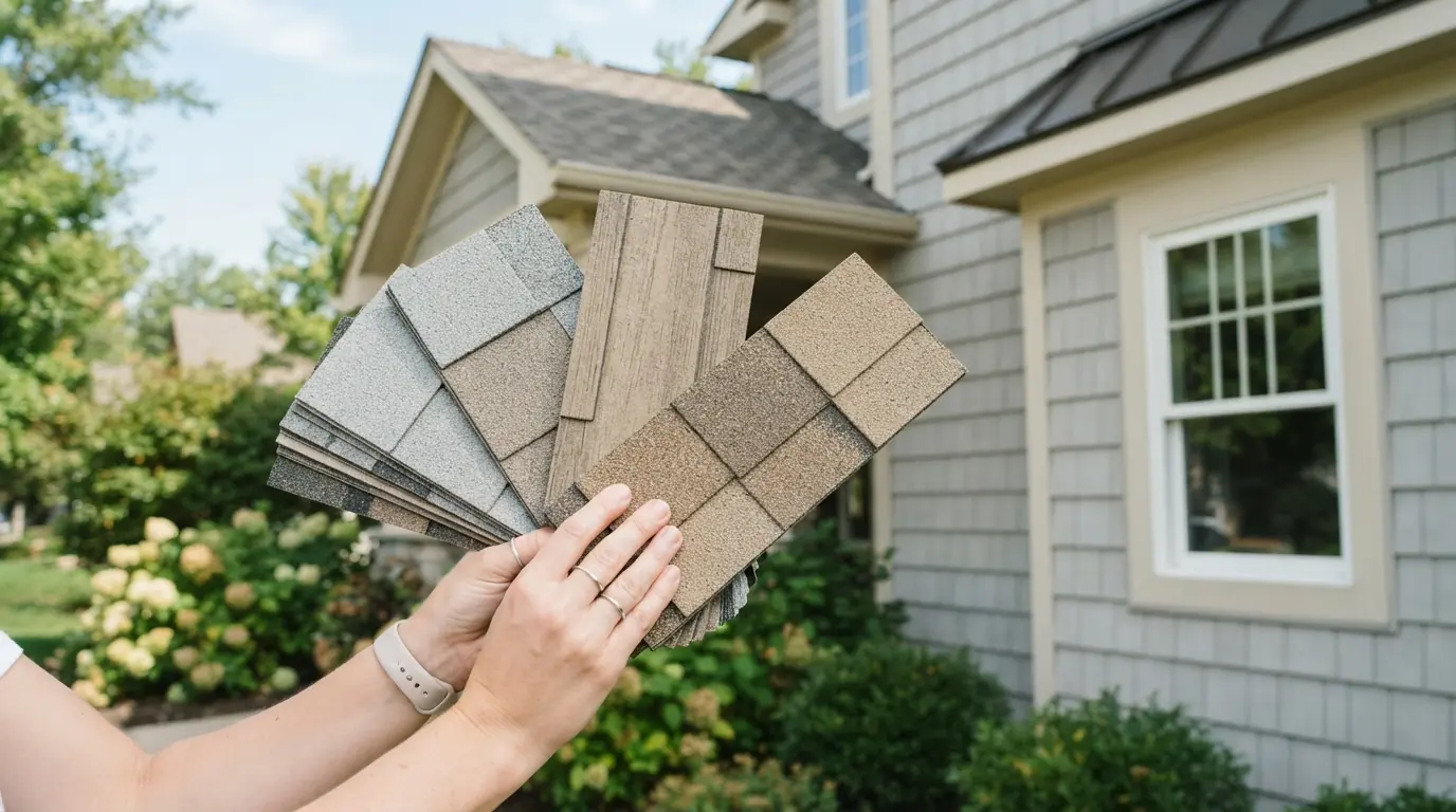 Choosing a cool-rated shingle color