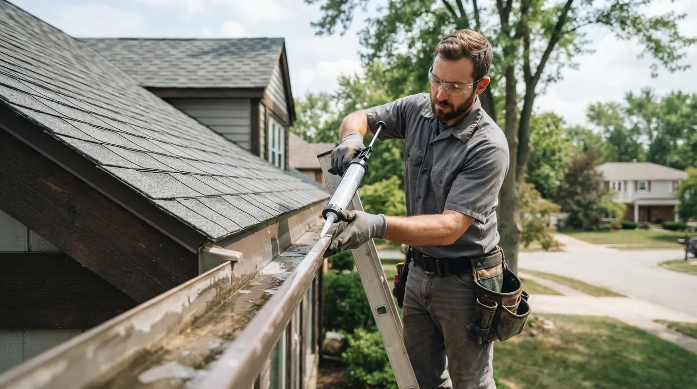 Preparing existing gutters for guards