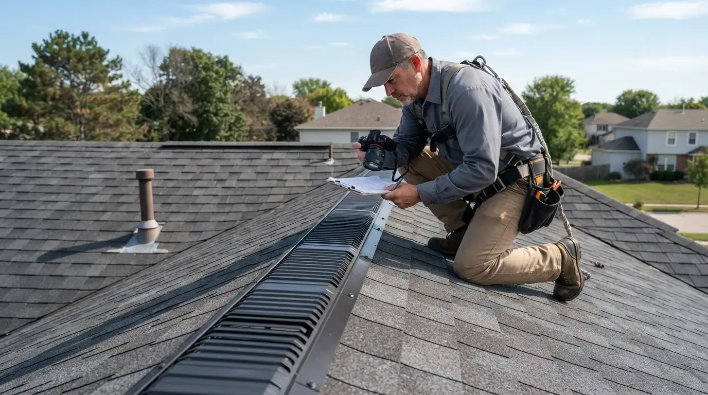 Inspections & Maintenance work on a San Jose roof